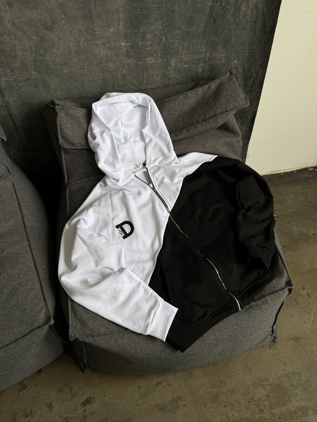 Зіп-худі Black & White