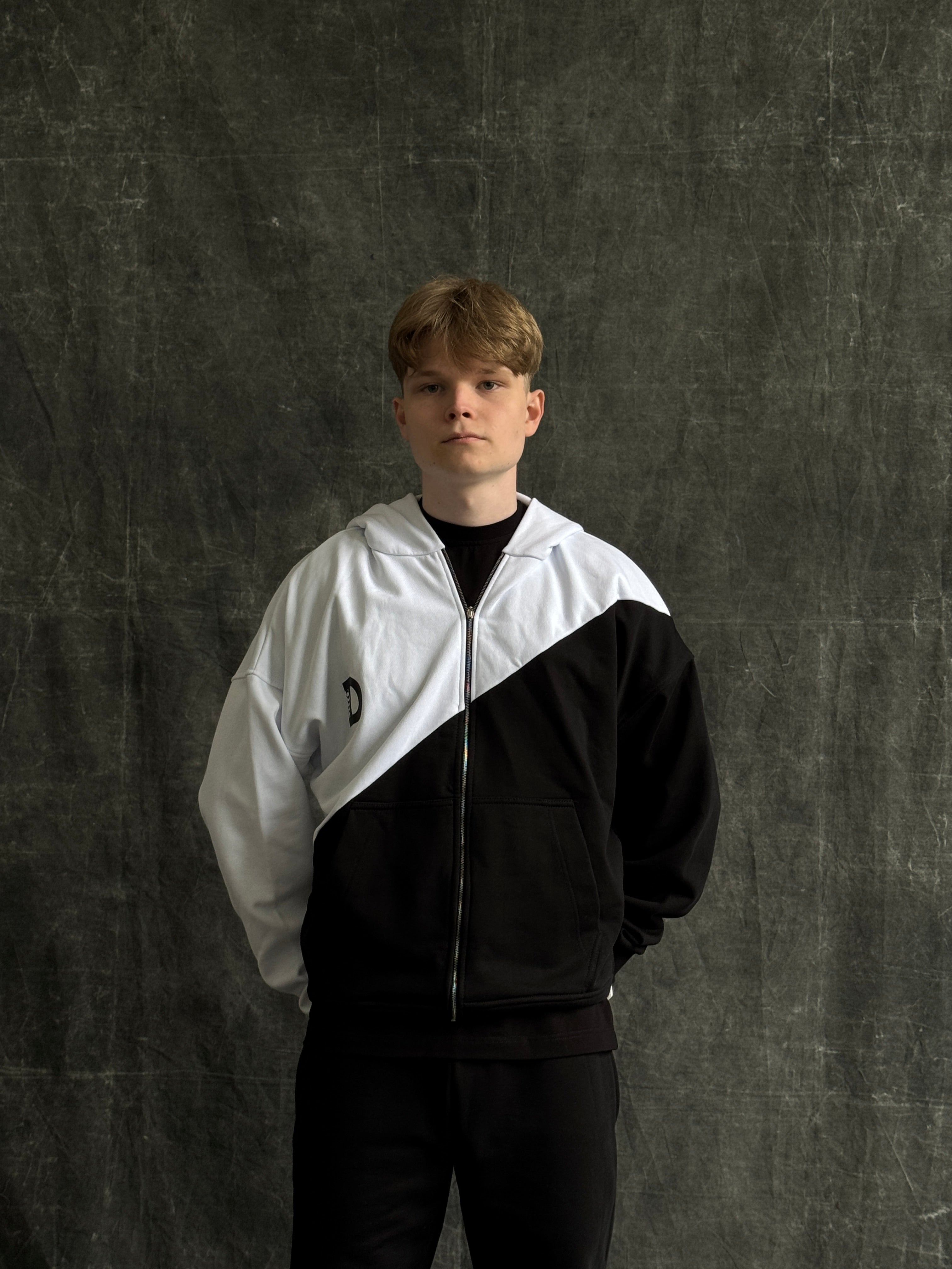 Зіп-худі Black & White